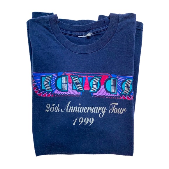 American Vintage Shirts Vintage 9s Kansas Band Tour Shirt Poshmark